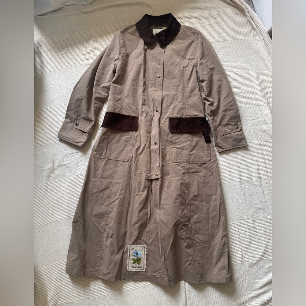 Front Street 8 Archivio Botanico Long Coat NWT Unisex S